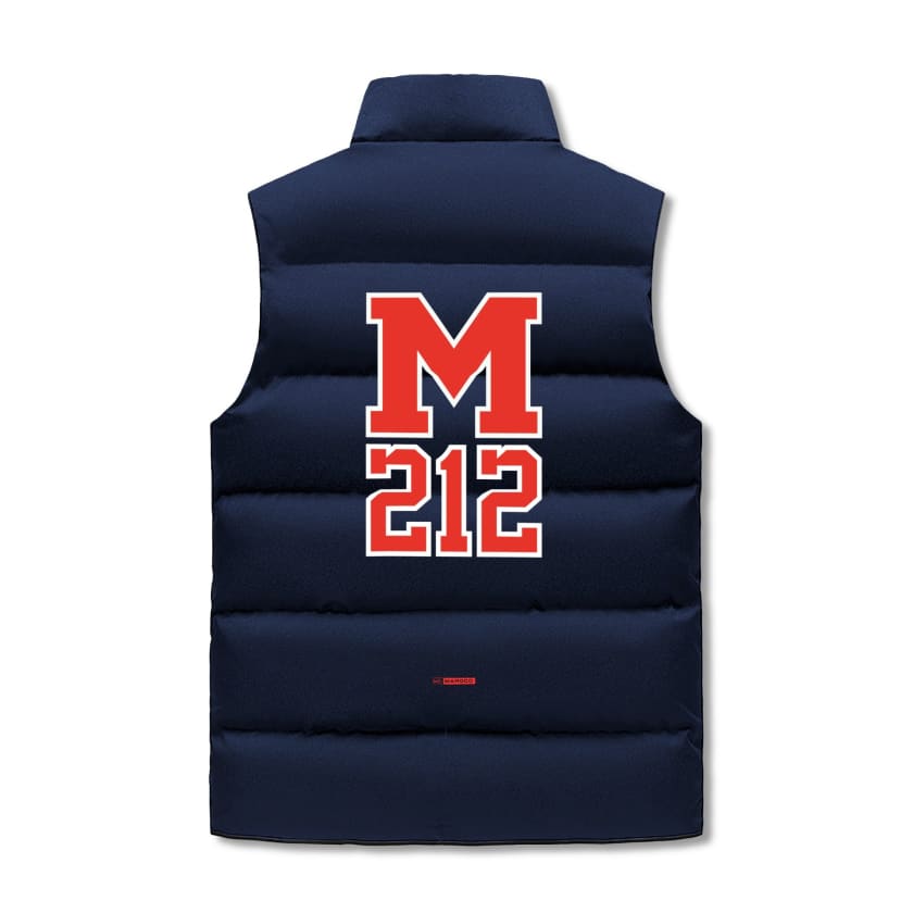 Gilet polaire MA M212 chaud à col montant et fermeture