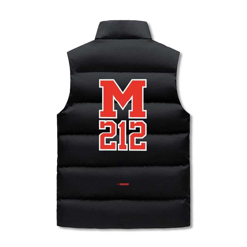 Gilet polaire MA M212 chaud à col montant et fermeture