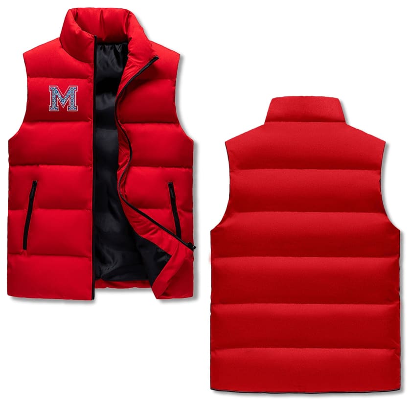 Gilet polaire MA Zellige chaud col montant