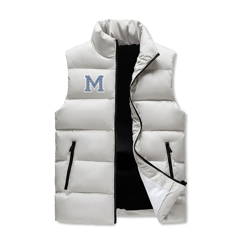 Gilet polaire MA Zellige chaud col montant