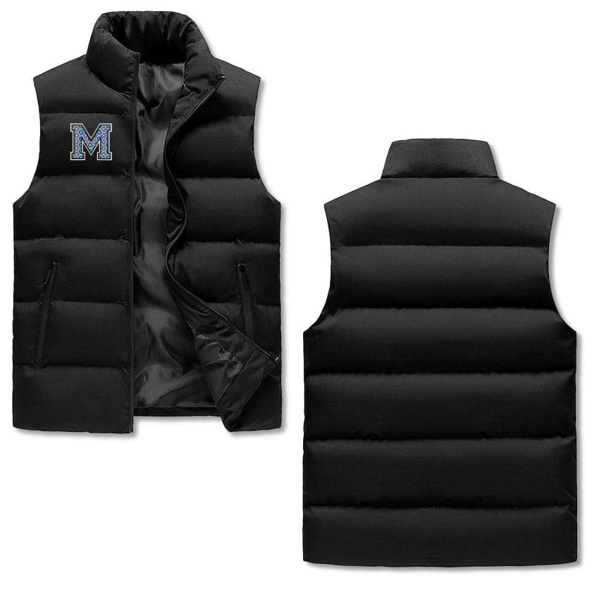 Gilet polaire MA Zellige chaud col montant