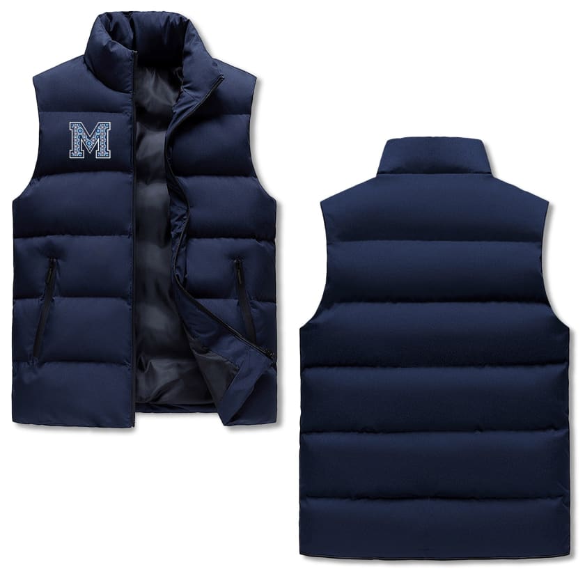 Gilet polaire MA Zellige chaud col montant