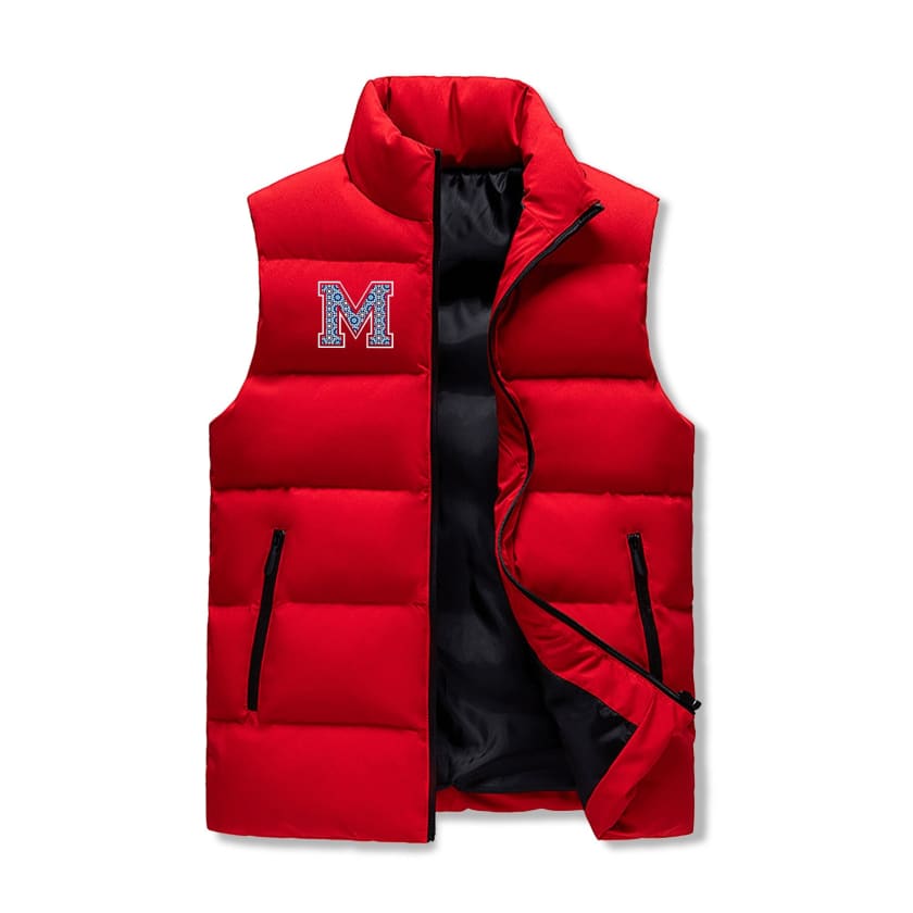 Gilet polaire MA Zellige chaud col montant