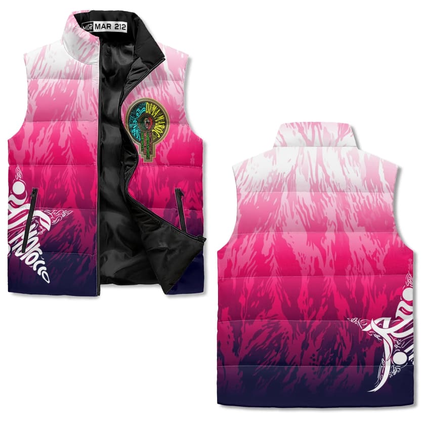 Gilet polaire MAR212 Rose zippé unisexe