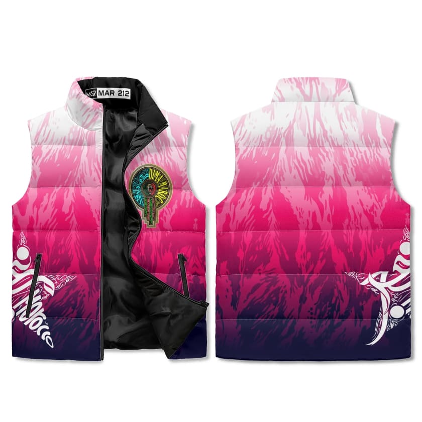 Gilet polaire MAR212 Rose zippé unisexe