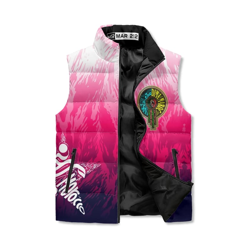 Gilet polaire MAR212 Rose zippé unisexe