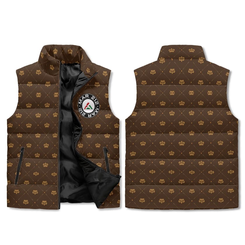 Gilet polaire marron MAR212 unisexe