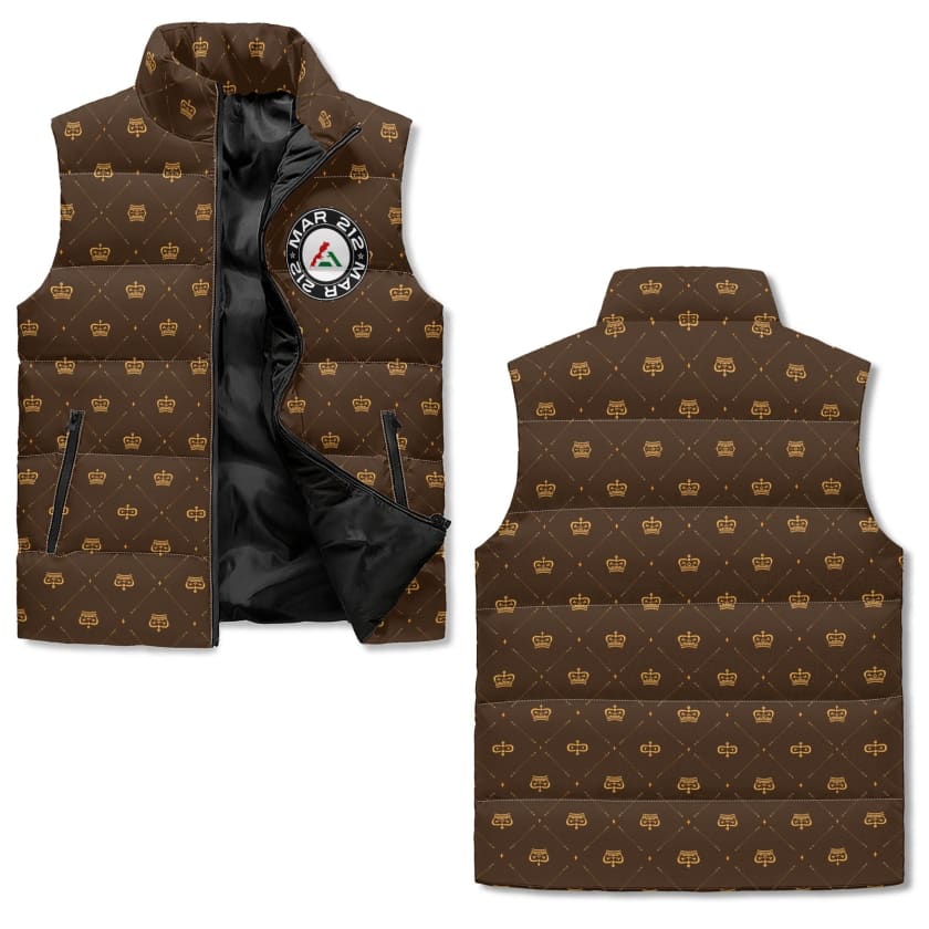 Gilet polaire marron MAR212 unisexe