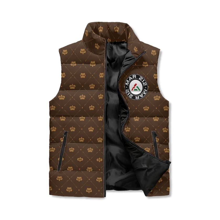 Gilet polaire marron MAR212 unisexe