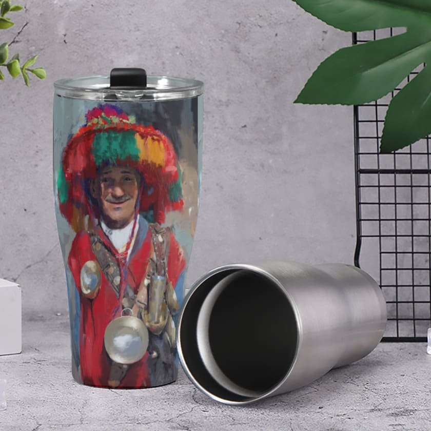 Gobelet design Guerrabe à cône 30oz