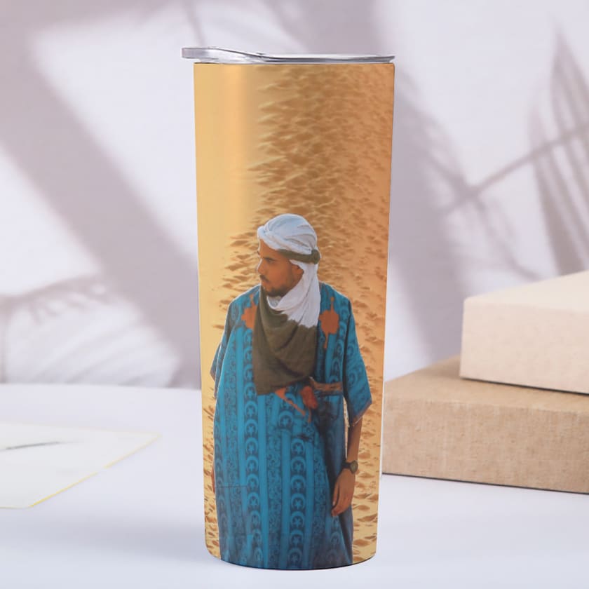 Gobelet Personnalisé en acier inoxydable avec couvercle 20OZ