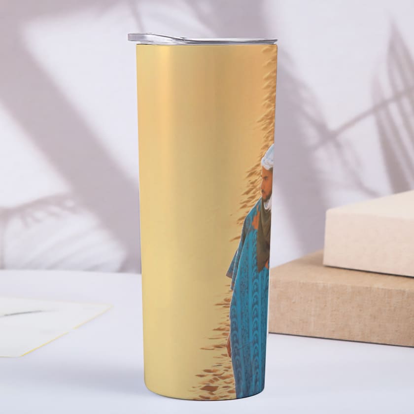 Gobelet Personnalisé en acier inoxydable avec couvercle 20OZ