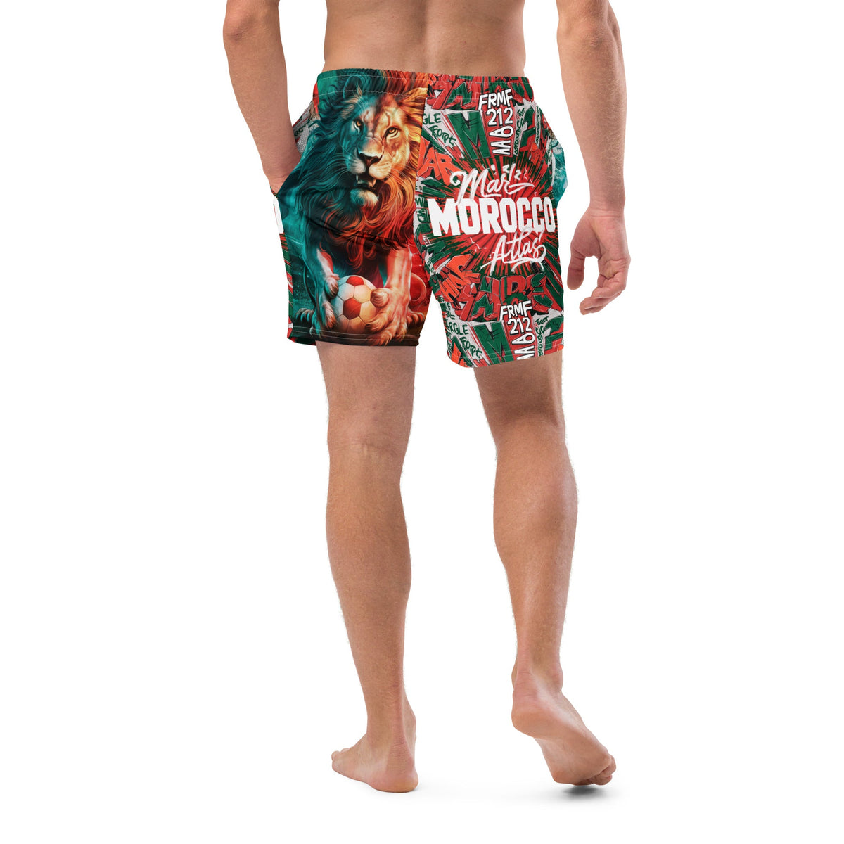 Maillot de bain Morocco lion homme