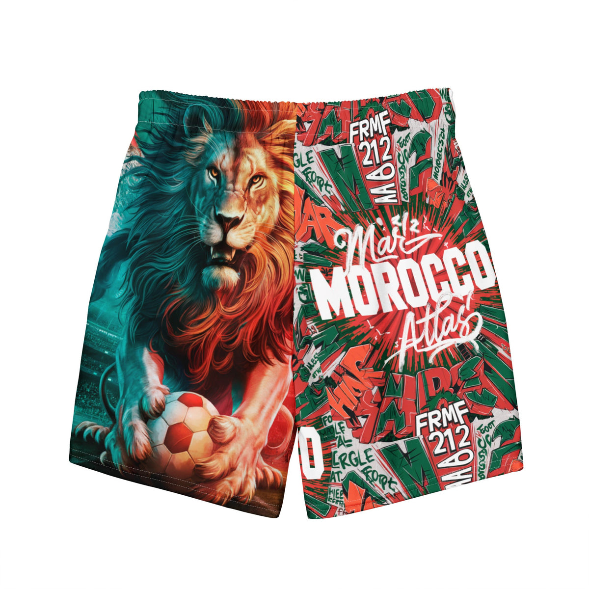 Maillot de bain Morocco lion homme