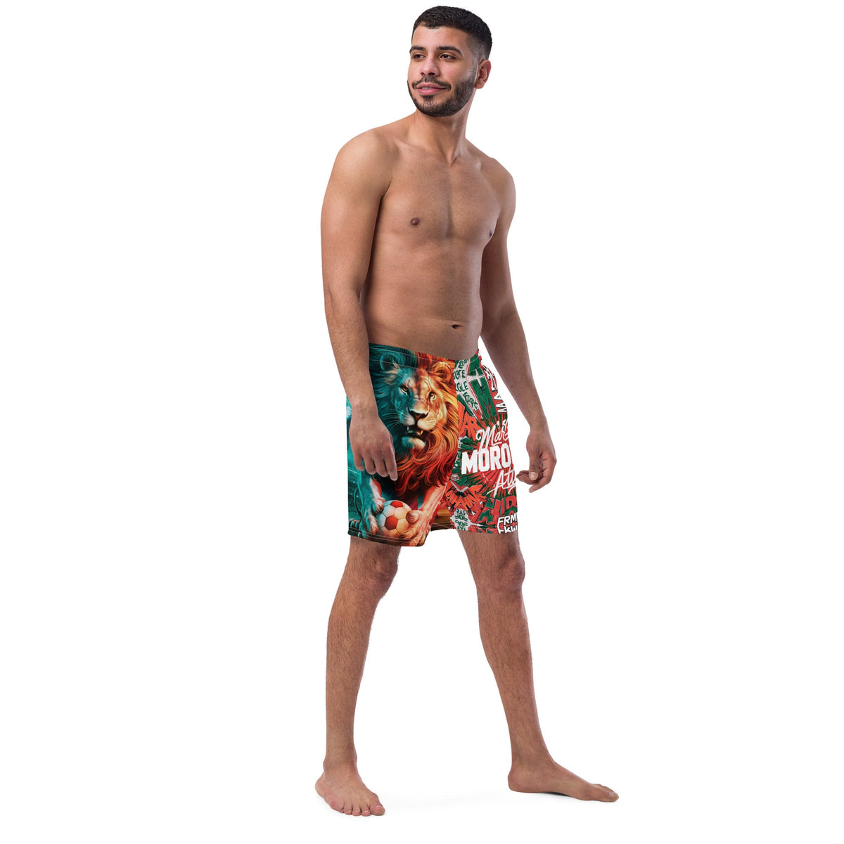 Maillot de bain Morocco lion homme