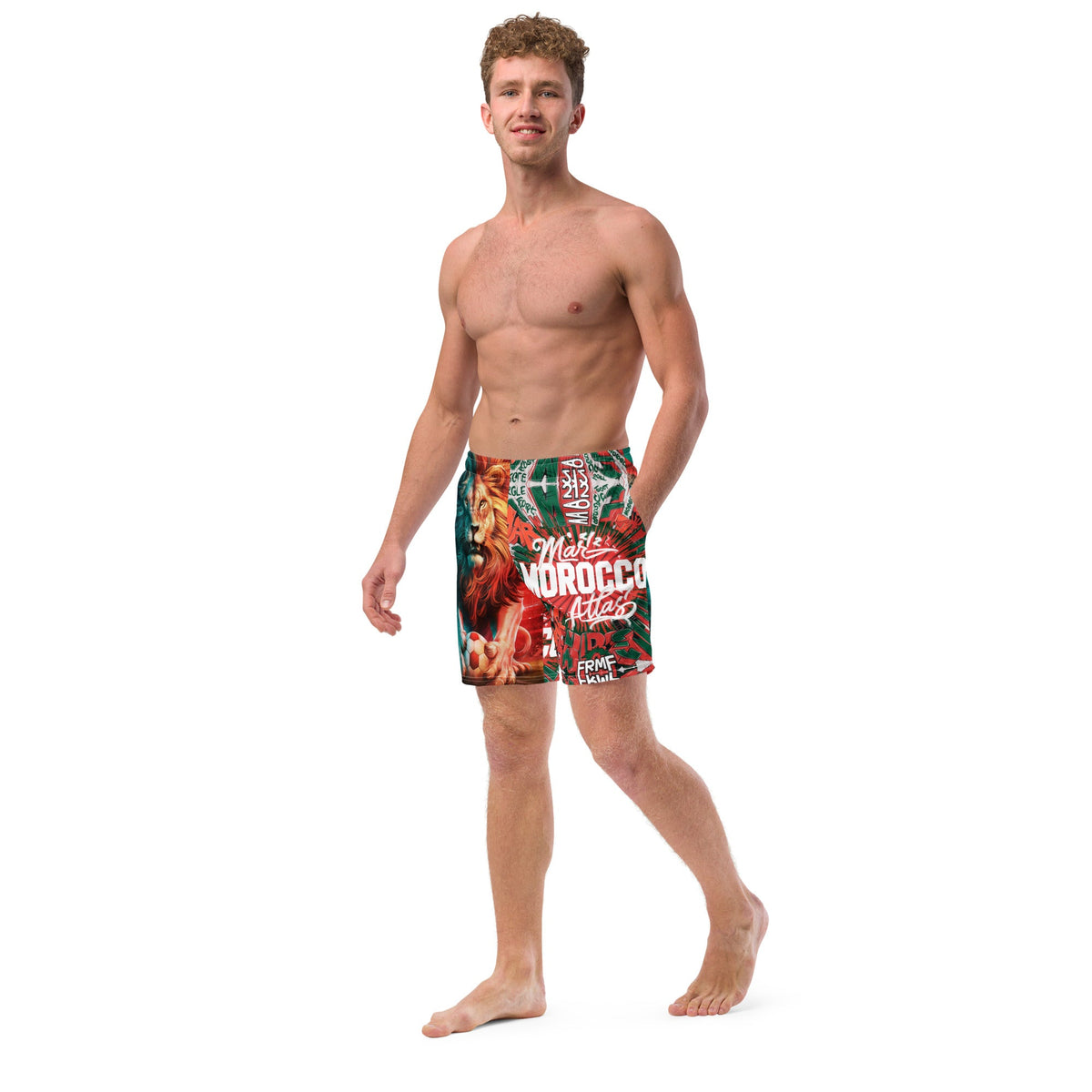 Maillot de bain Morocco lion homme