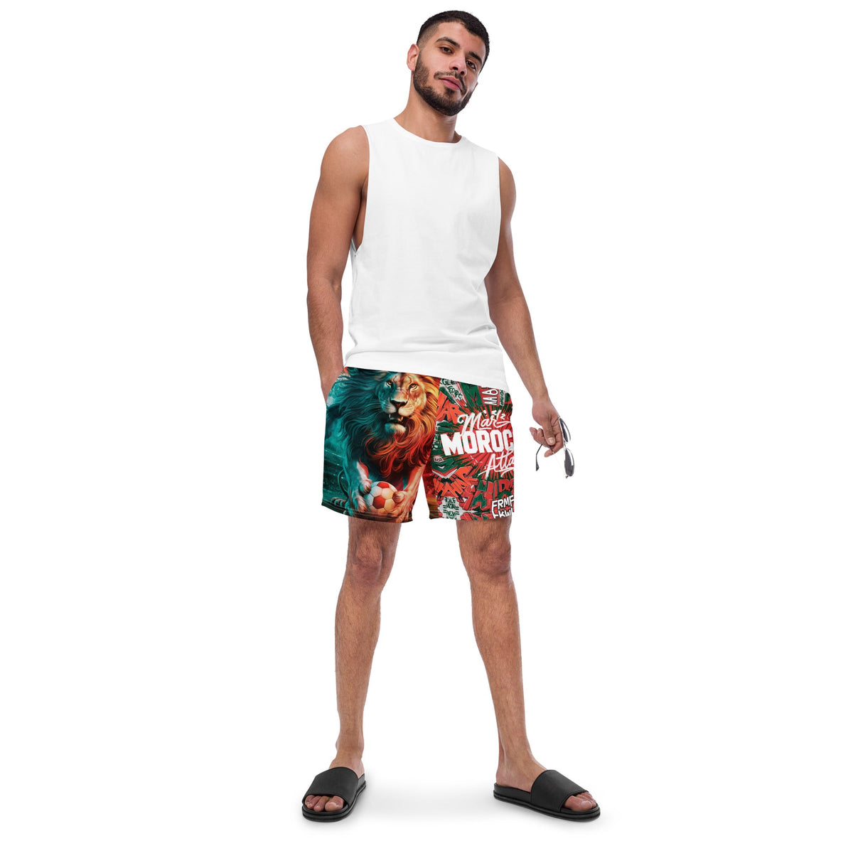 Maillot de bain Morocco lion homme