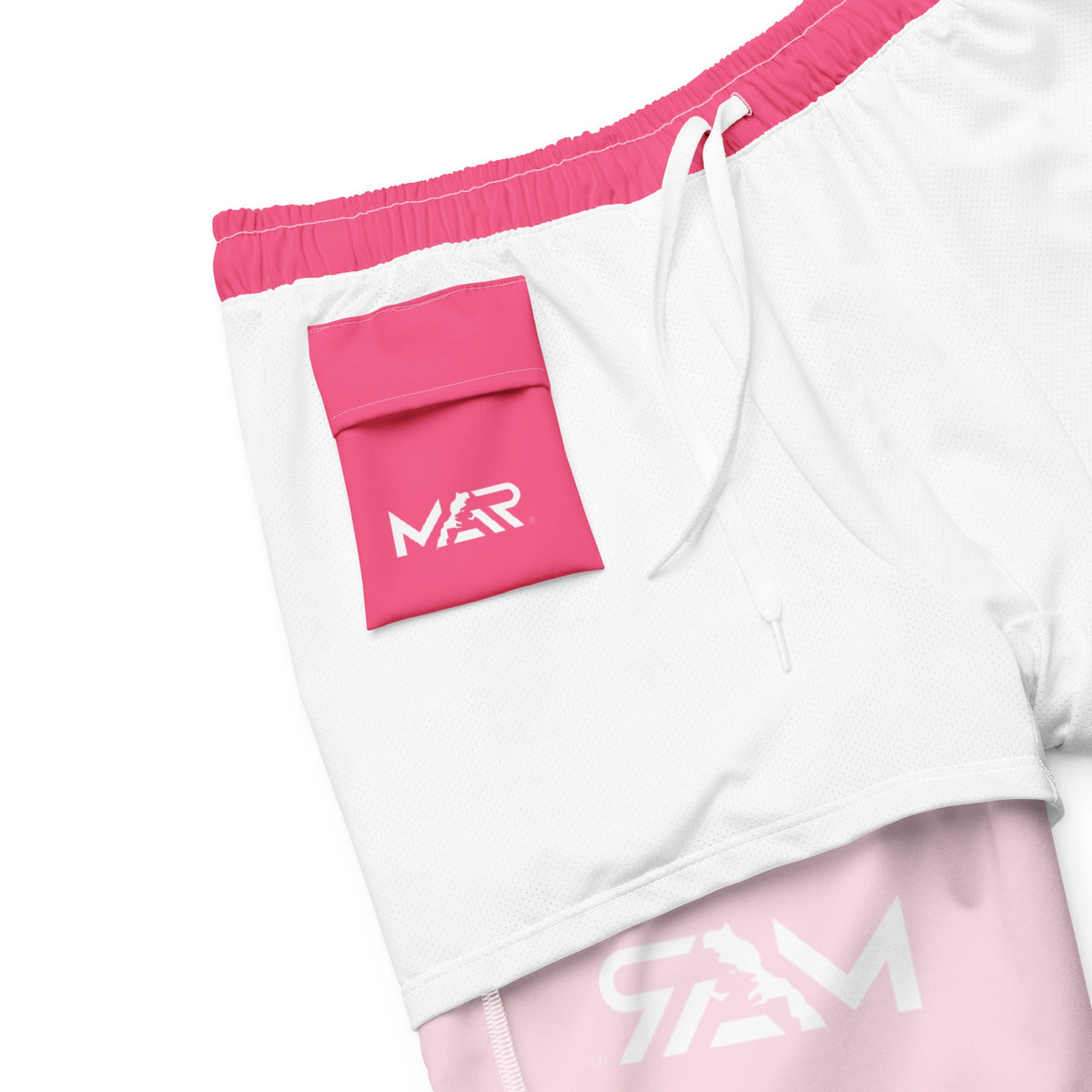 Maillot de bain rose dima Maroc logo fédération homme