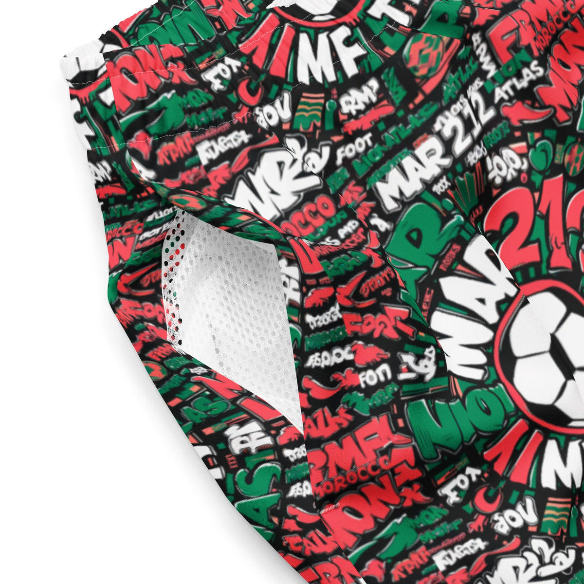 Maillot de bain supporter foot Marocain homme