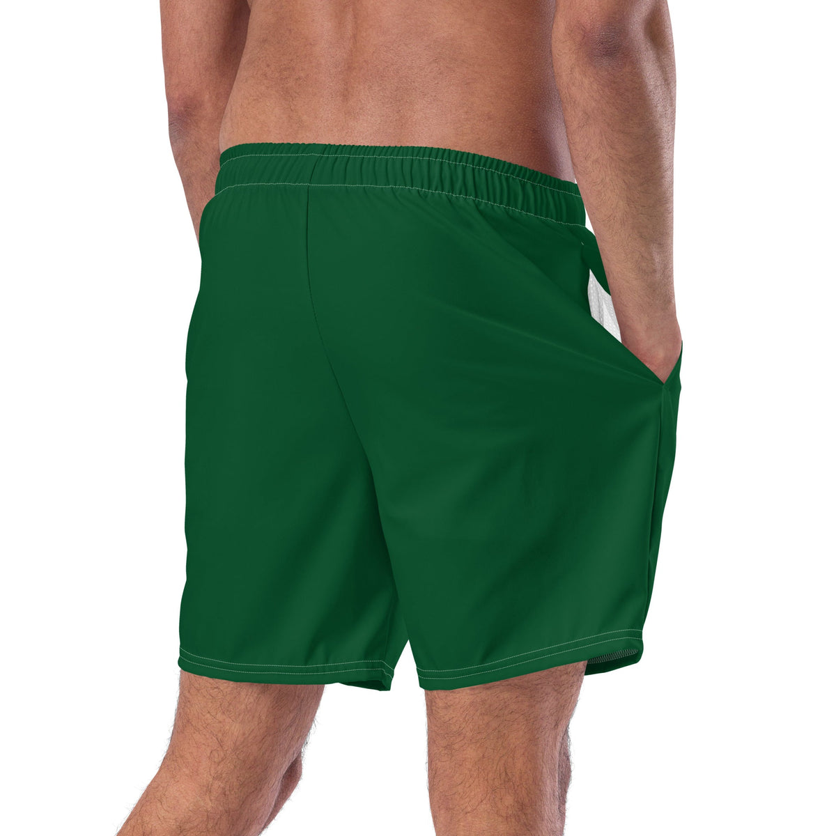 Maillot de bain vert dima Maroc logo fédération homme