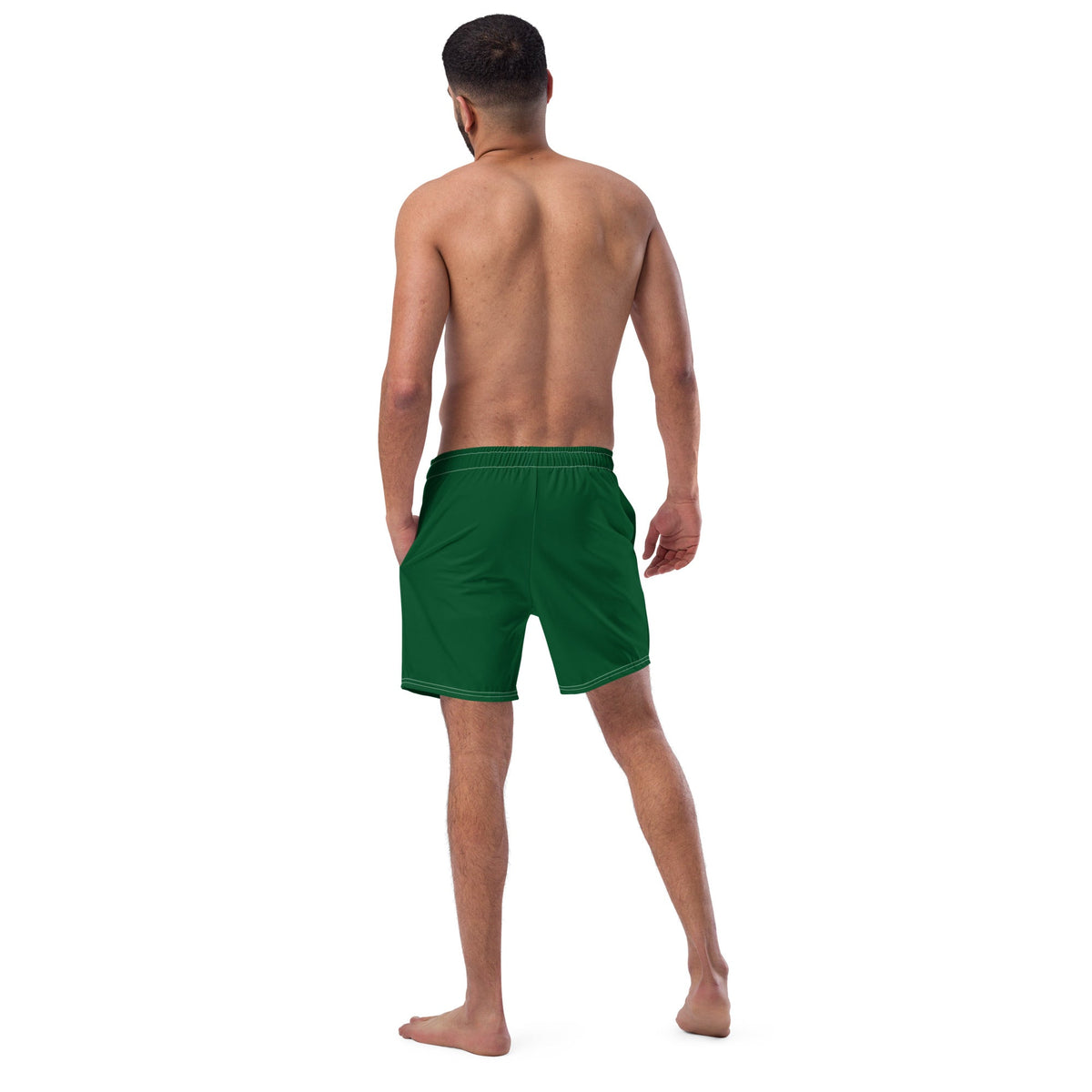 Maillot de bain vert dima Maroc logo fédération homme