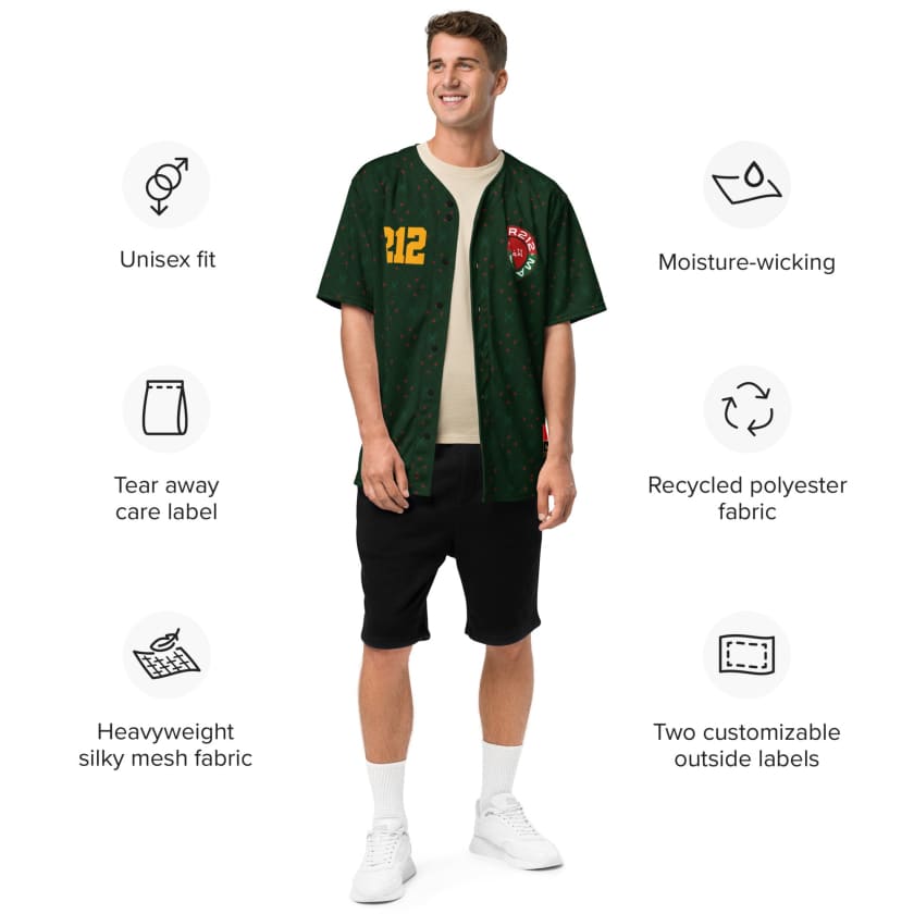 Maillot de baseball Morocco 212