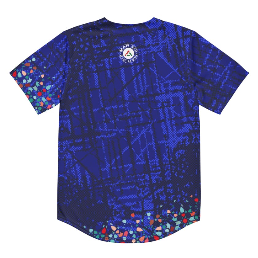 Maillot de baseball Motif zellige Marocain