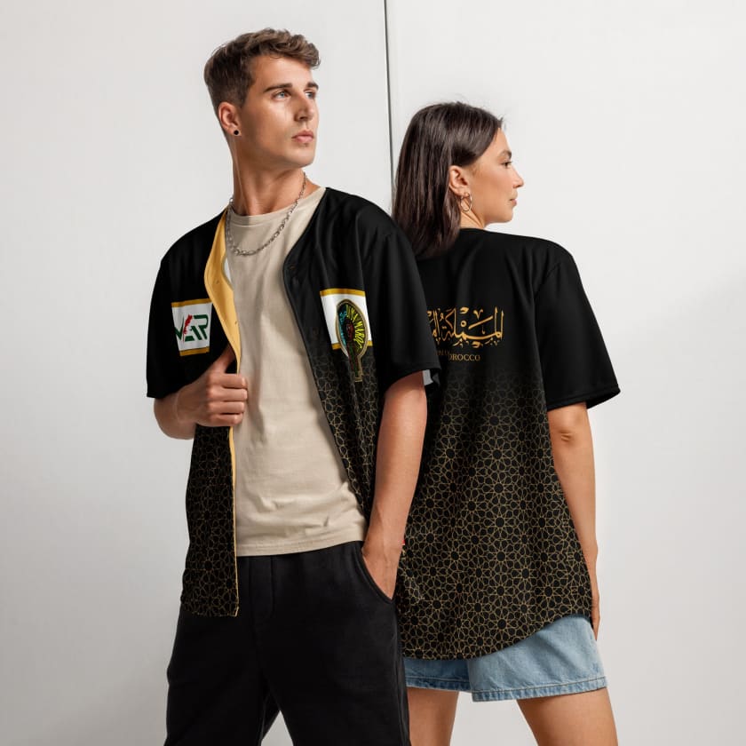 Maillot de baseball Noir MAR