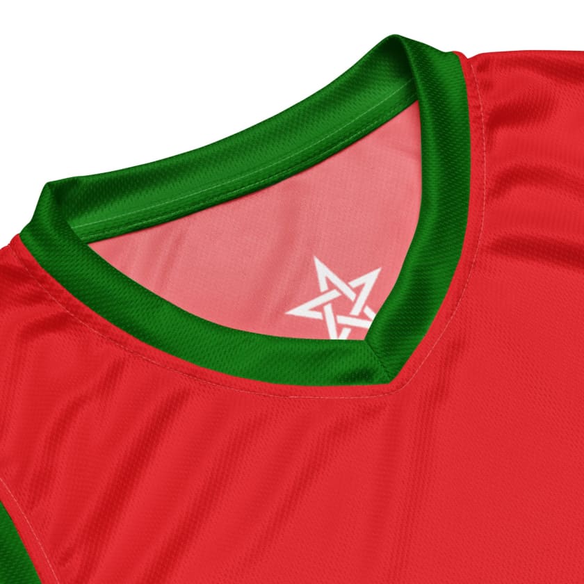 Maillot de basket Maroc Débardeur Foot Maroc Lion de l’Atlas