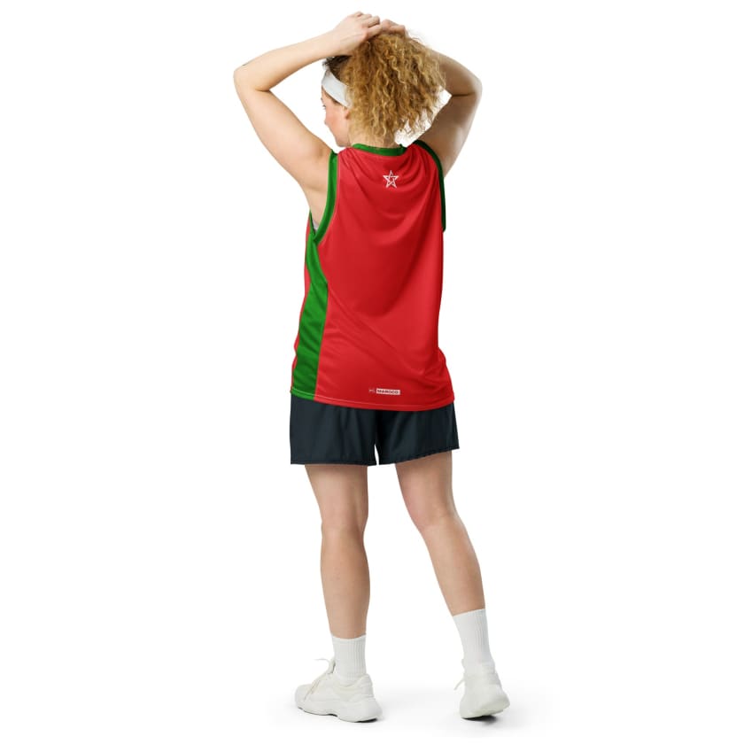 Maillot de basket Maroc Débardeur Foot Maroc Lion de l’Atlas