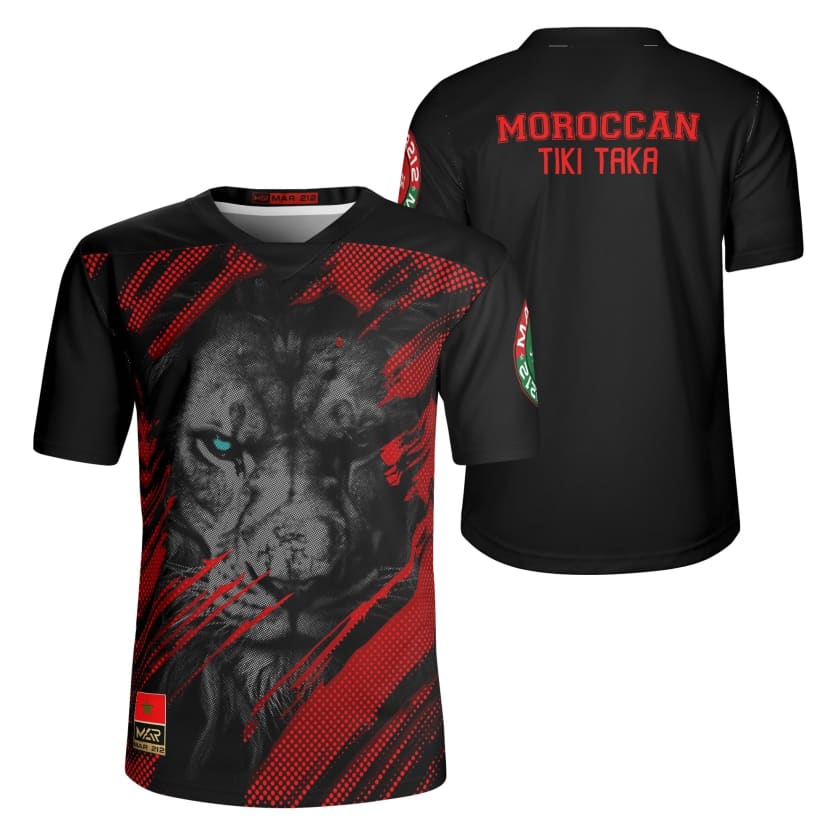 Maillot de foot du Maroc MOROCCAN TIKI TAKA