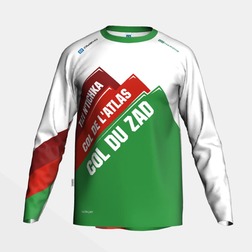 Maillot de VTT Mountain CHALLENGE 3 Hero manches longues