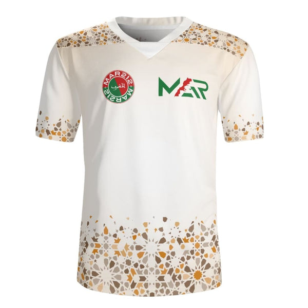 Maillot Amazigh 2025 Blanc - DKALI - Neuf Avec étiquettes