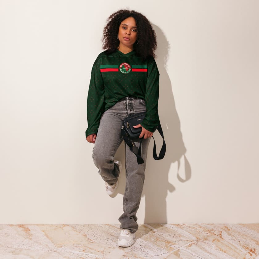 Maillot manches longues foot Maroc 2025