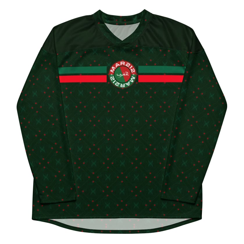 Maillot manches longues foot Maroc 2025