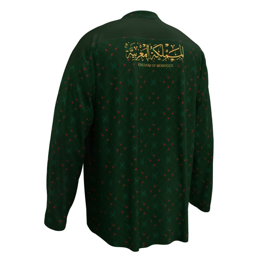 Maillot manches longues foot Maroc 2025