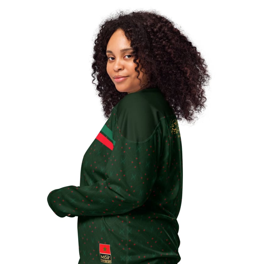 Maillot manches longues foot Maroc 2025