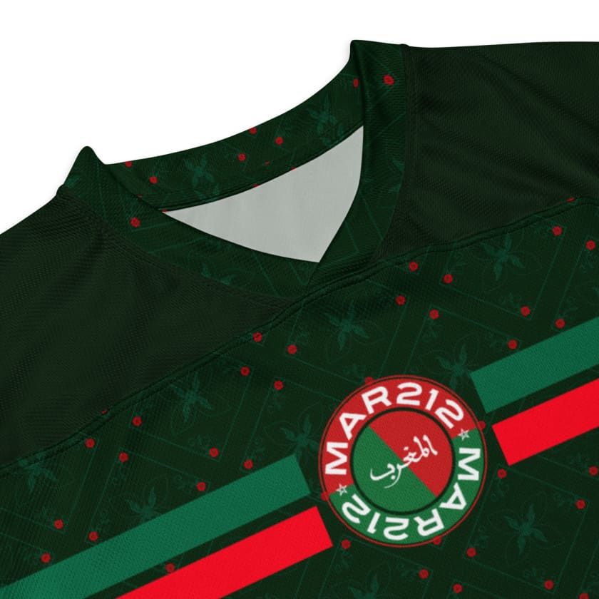 Maillot manches longues foot Maroc 2025