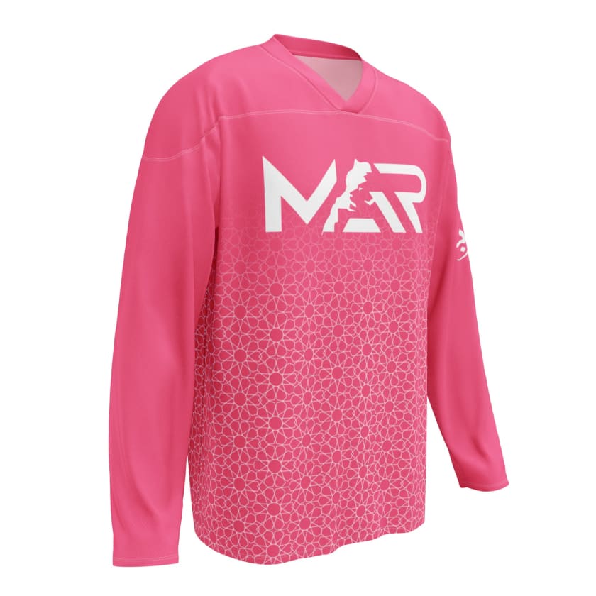 Maillot manches longues foot rose Maroc