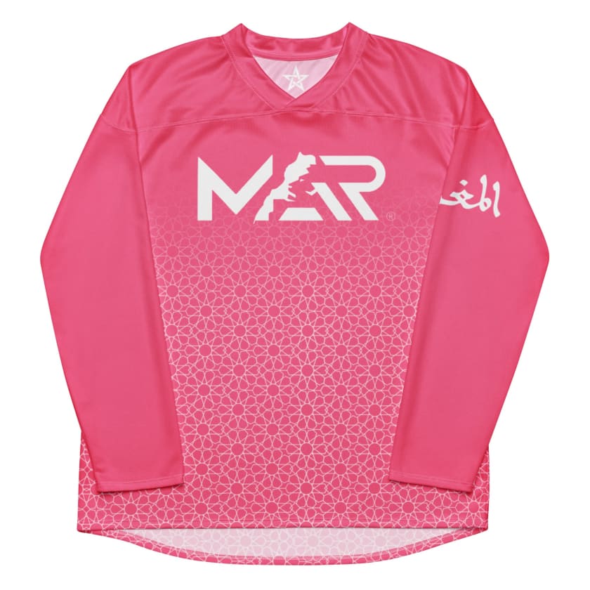 Maillot manches longues foot rose Maroc