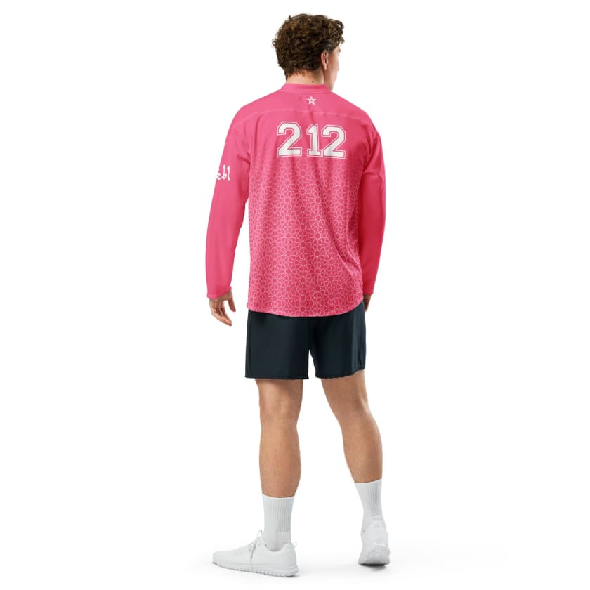 Maillot manches longues foot rose Maroc