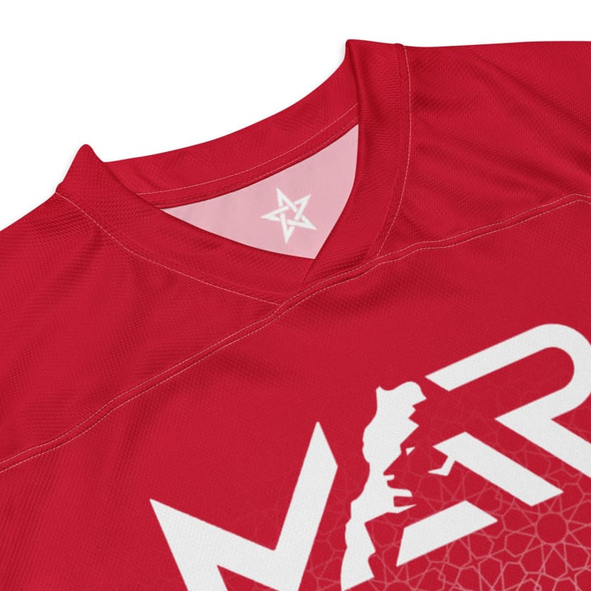 Maillot manches longues foot rouge Maroc