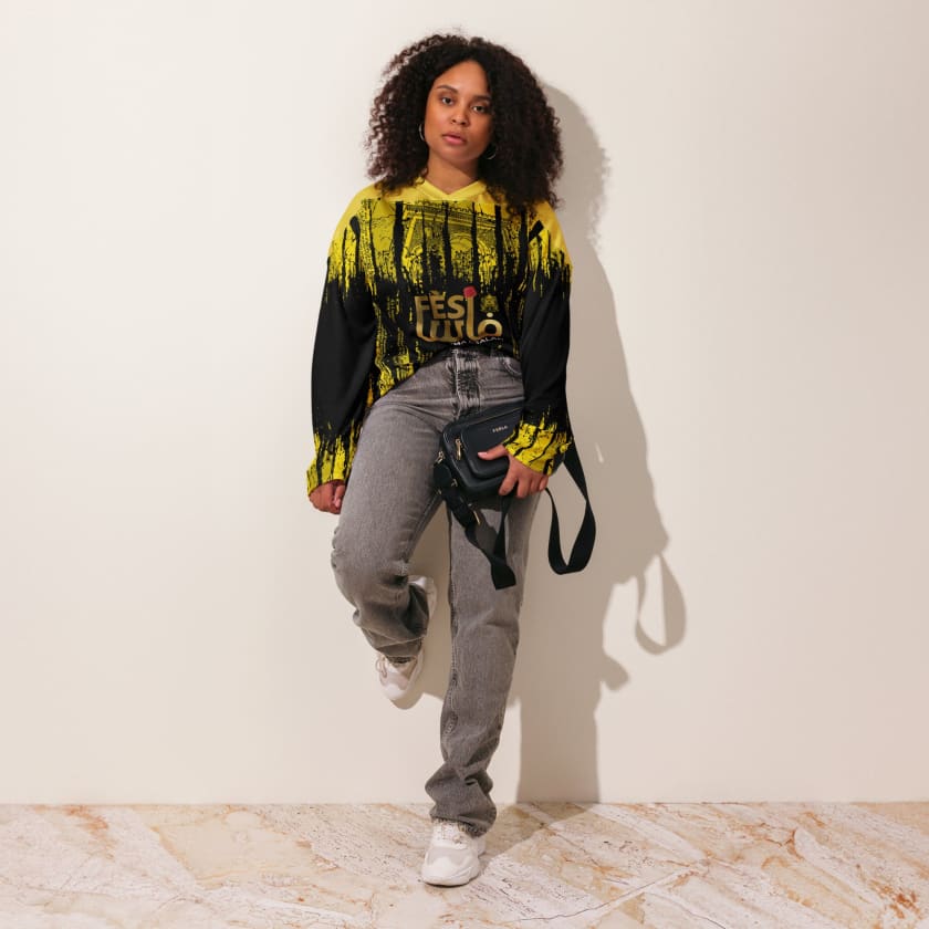 Maillot manches longues foot supporter Maroc Fès Hakma