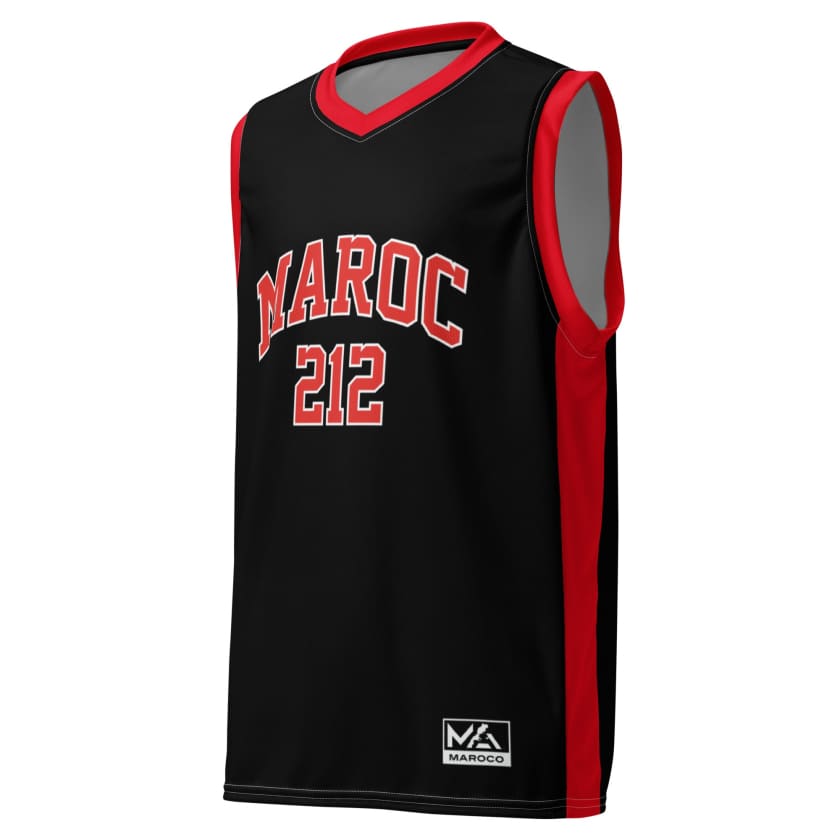 Maillot Maroc 212 streetwear débardeur de basket haute technologie