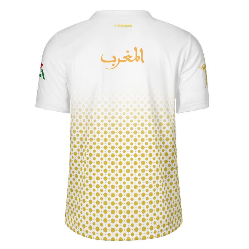Maillot Maroc Blanc Édition spéciale MAR Dima maghrib
