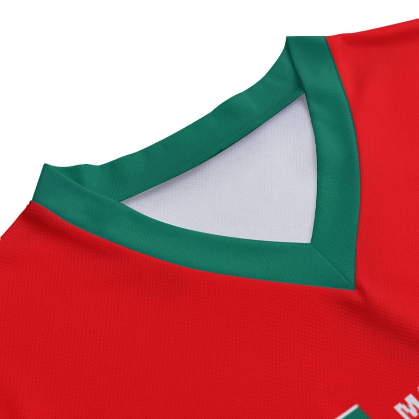 Maillot Maroc Foot Enfant Domicile 2022 Coupe du Monde Qatar