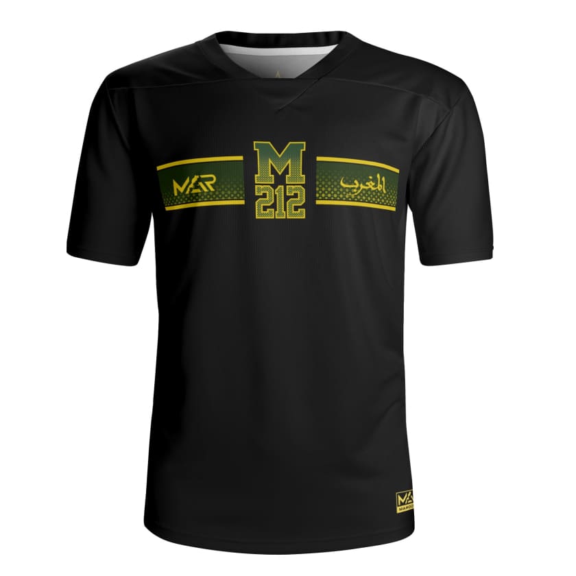 Maillot Maroc Foot M212 Logo Dima Maghrib