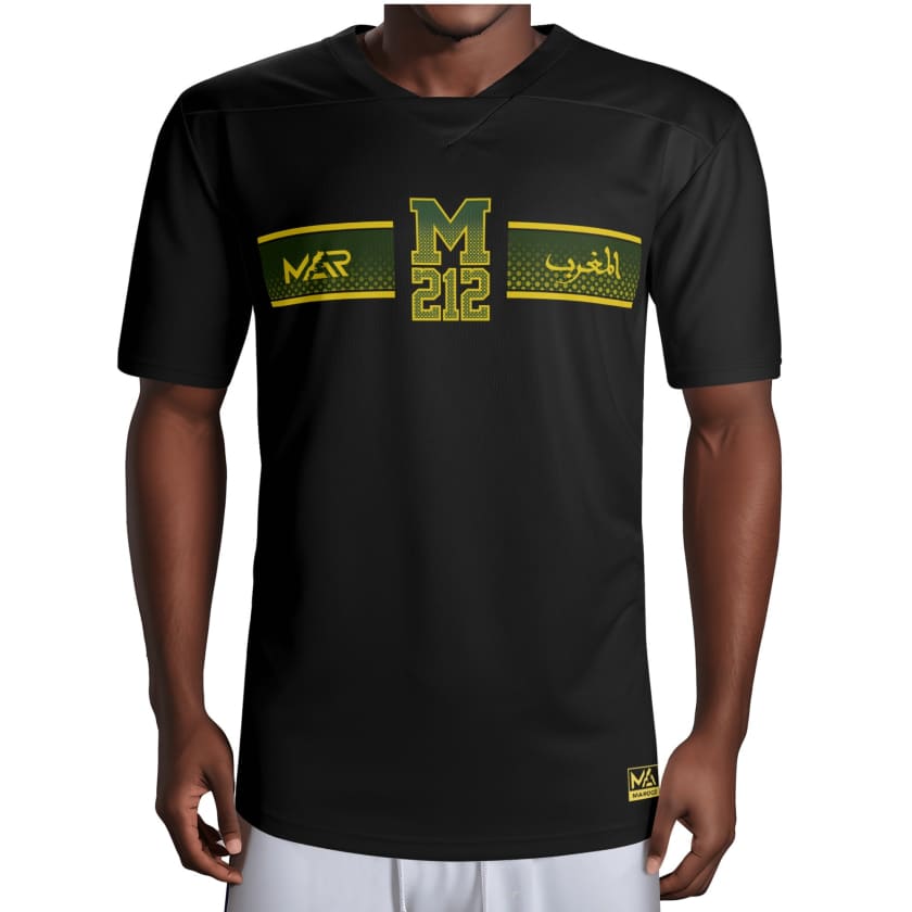 Maillot Maroc Foot M212 Logo Dima Maghrib
