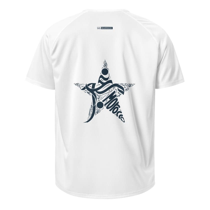 Maillot Maroc Foot MA Moderne Zellige unisexe Haut qualité