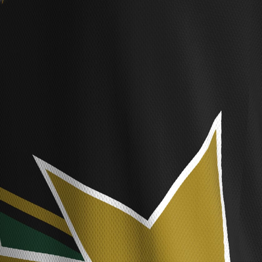 Maillot Maroc foot MAR Gold Étoilé